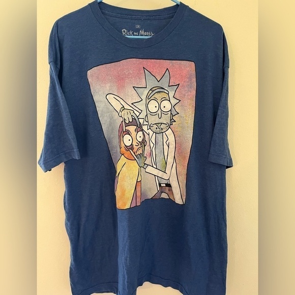Adult Swim Rick and Morty Open Your Eyes Morty T shirt men’s 2XL - Picture 1 of 5